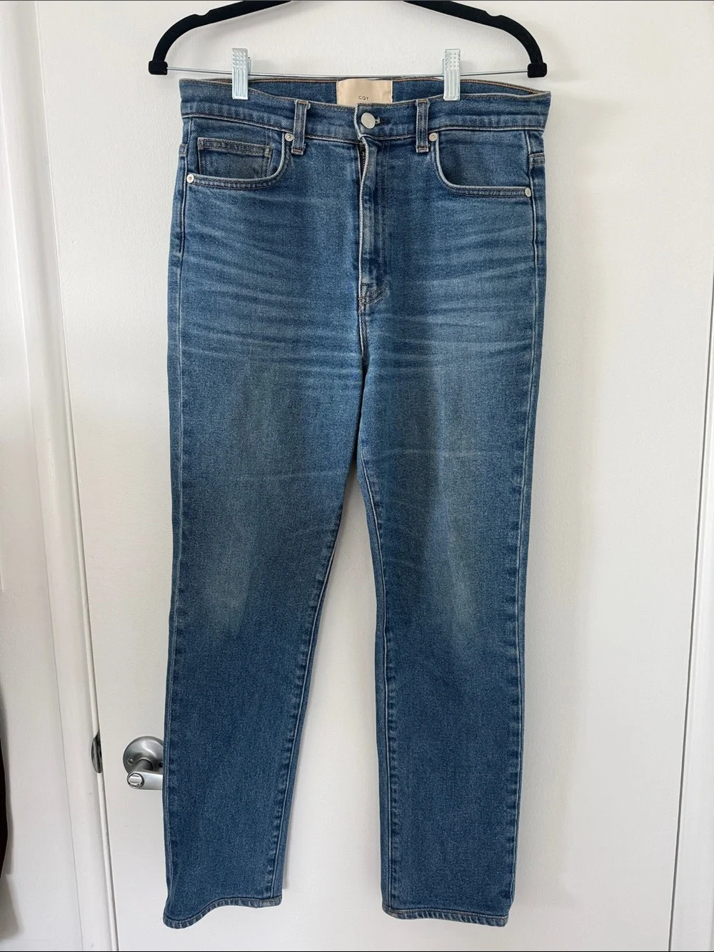 Classic High-Rise Blue Jeans